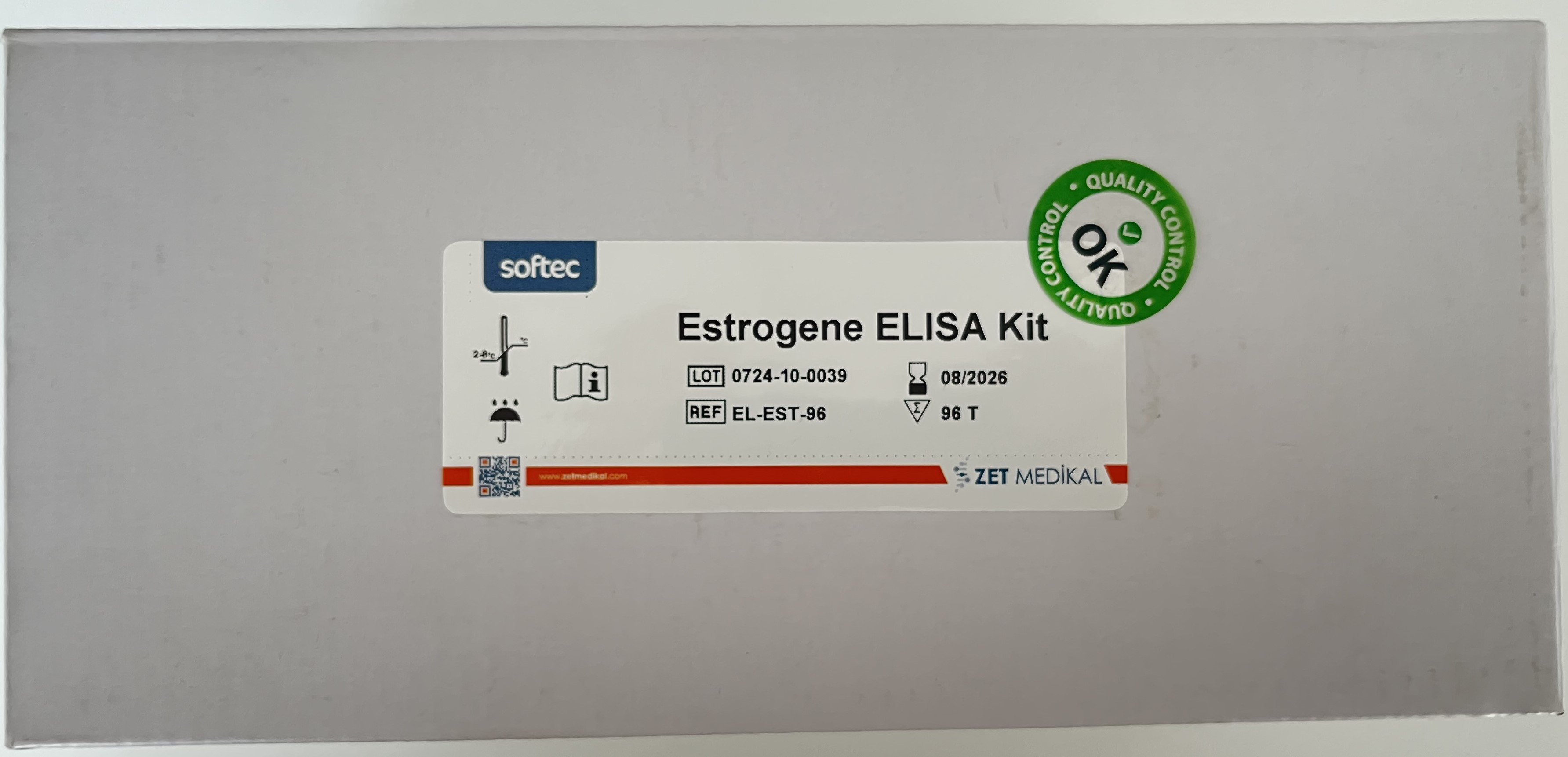 SOFTEC Estrogene Elisa Test Kit || Zet Biotech | Rapid Test Kits