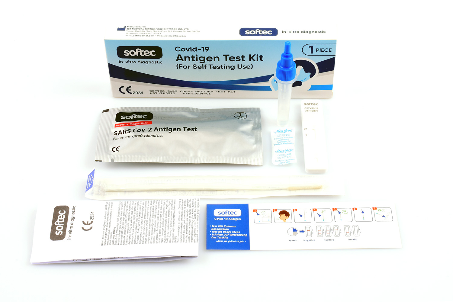 Zet Biotech | Molecular Diagnostic Products , PCR and RT-qPCR Master Mixes , PCR Components, SOFTEC Magic Series Magnetic Bead Nucleic Acid Extraction Kits , RT-qPCR Pathogen Detection Kits, Agarose Gel Electrophoresis Products, Molecular Biology Grade Water, Molecular Biology Grade Buffers And Solutions , Plastic Consumables , Rapid Test Kits , Covid-19 Test Kits , Fertility Test Kits